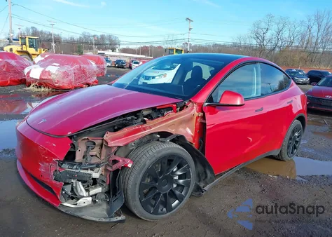 2022 Tesla Model Y Long Range Dual Motor All-Wheel Drive from USA, damaged, VIN 7SAYGDEE9NF426372